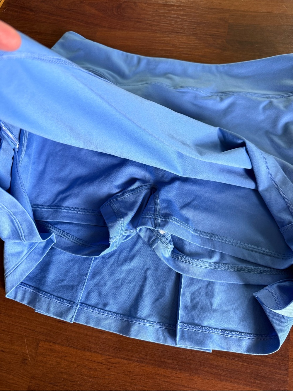 Nike Light Blue Tennis Skort - Picture 4 of 6